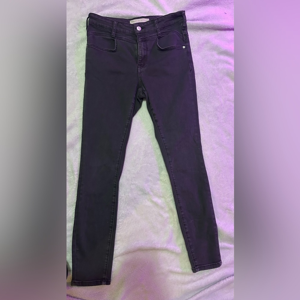 Anthropologie Pilcro Black Skinny Jeans Stretch Fit
